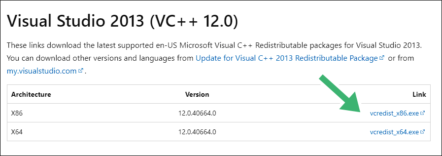 Visual C++ 2013