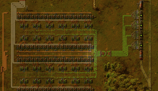【Factorio】Space Age デフォルト初見プレイ日記（４）ウランガチャ開始、電子基板グリッド